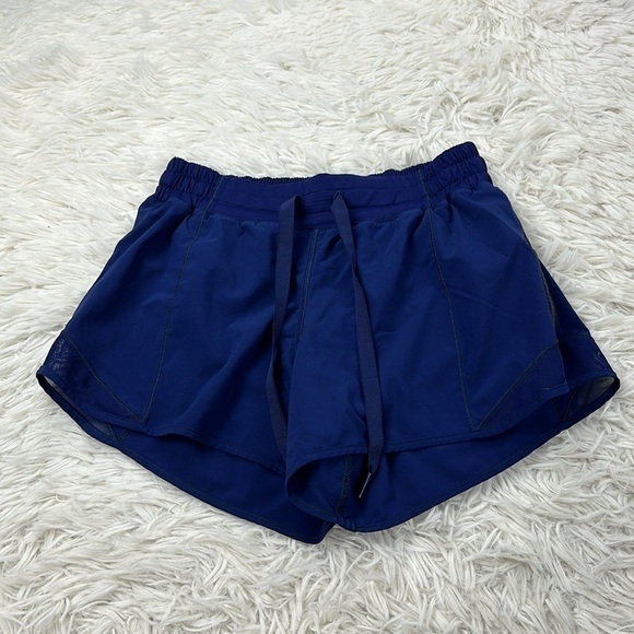 Lululemon Hotty Hot Short (Long) Hero Blue - Picture 1 of 4